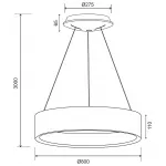Подвесной светильник Deko-Light Sculptoris 342187