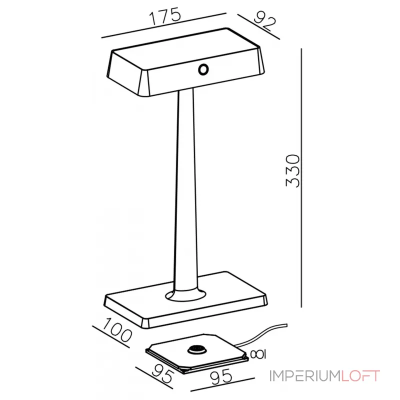 Настольная лампа Deko-Light Algieba 346040 от ImperiumLoft