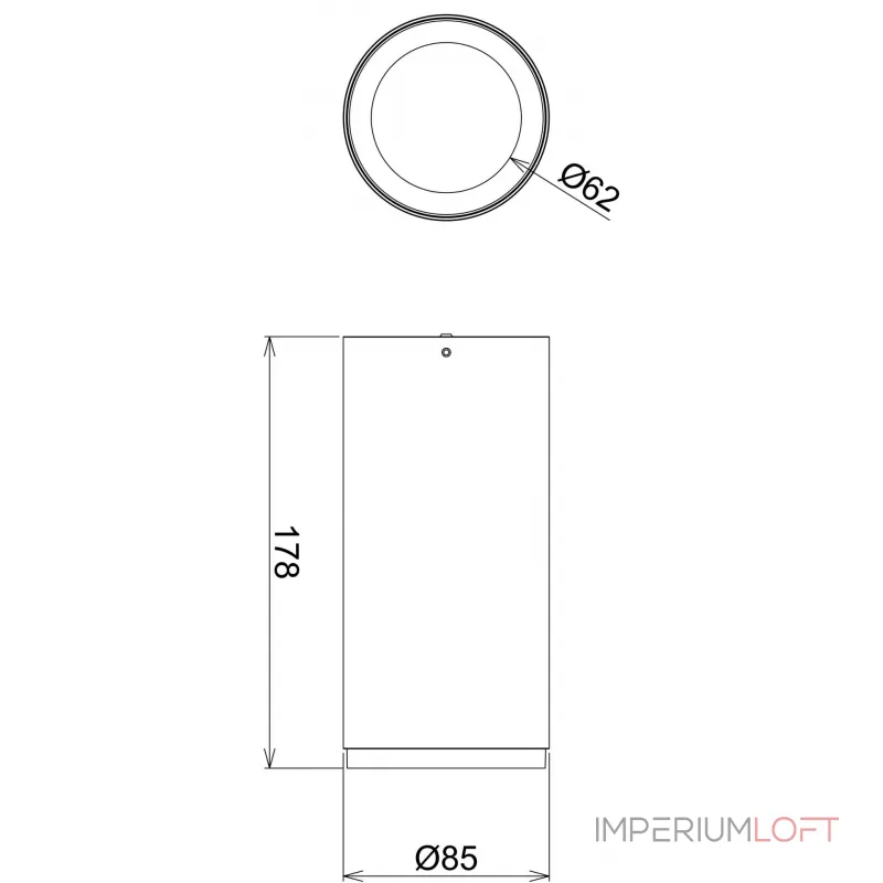 Накладной Потолочный светильник Deko-Light Lucea 348157 от ImperiumLoft