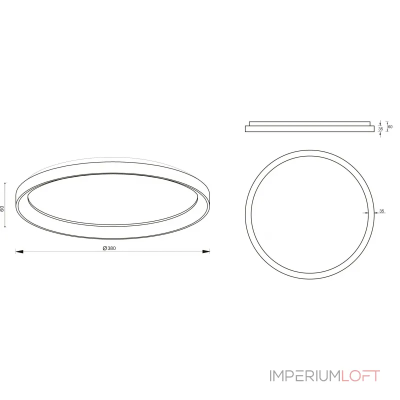 Накладной Потолочный светильник Deko-Light Merope 348189 от ImperiumLoft