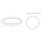 Накладной Потолочный светильник Deko-Light Merope 348194 от ImperiumLoft