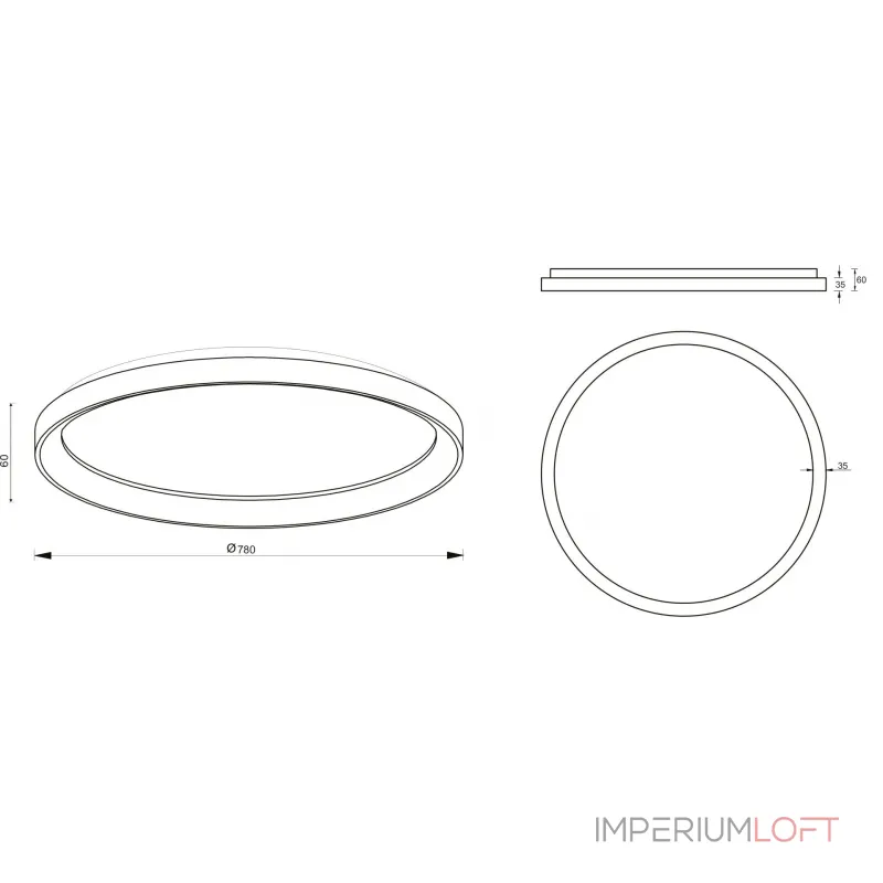 Накладной Потолочный светильник Deko-Light Merope 348194 от ImperiumLoft