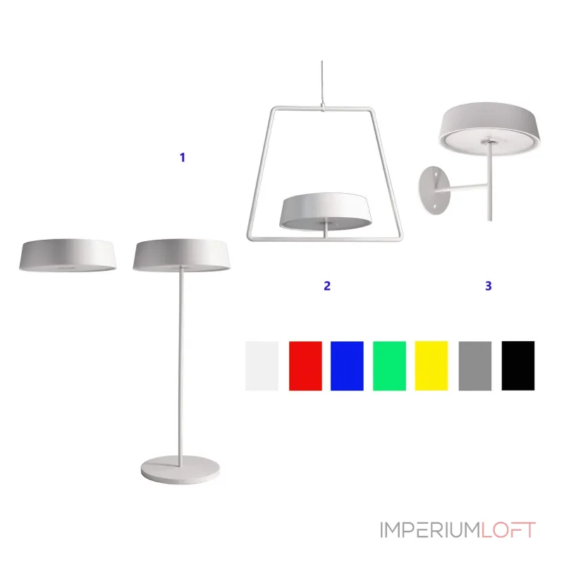 Светодиодный съемный плафон Deko-Light Head Magnetic Light Miram White 346025 от ImperiumLoft