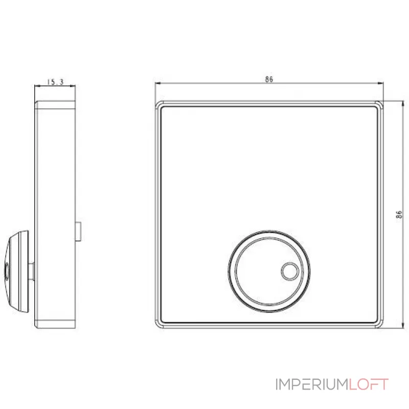 Пульт Deko-Light Touch 16CH Pro 843004 от ImperiumLoft