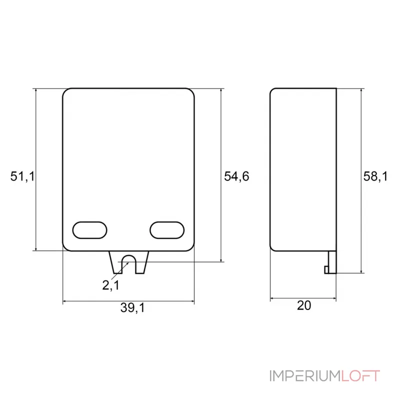 LED-Блок питания CC, G5S10W500LR Deko-Light 862238 от ImperiumLoft