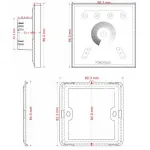 Пульт Deko-Light Touchpanel RF Single 843018 от ImperiumLoft