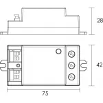 Датчик движения Deko-Light 930036 от ImperiumLoft