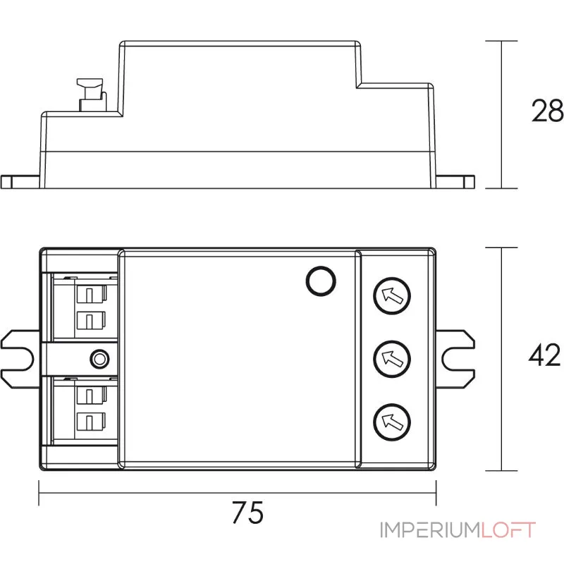 Датчик движения Deko-Light 930036 от ImperiumLoft Датчик движения Deko-Light 930036 от ImperiumLoft