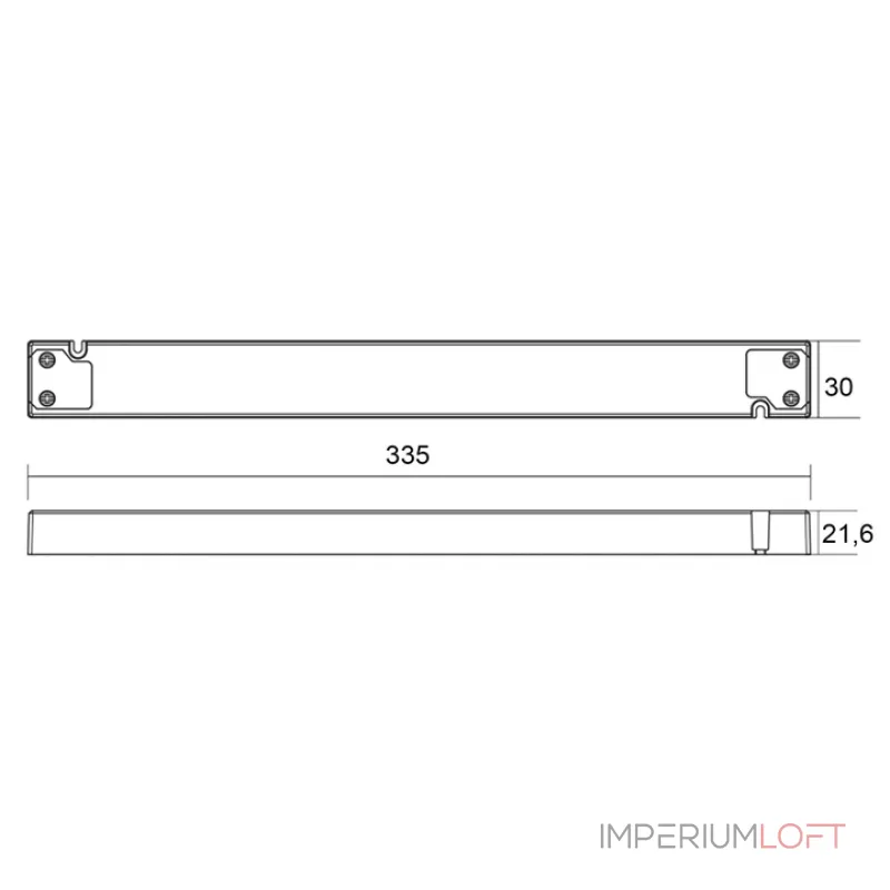 Блок питания Deko-Light LONG-FLAT, CV, LT-150-12 862172 от ImperiumLoft