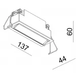 Встраиваемый светильник Deko-Light Ceti 5 563006 от ImperiumLoft