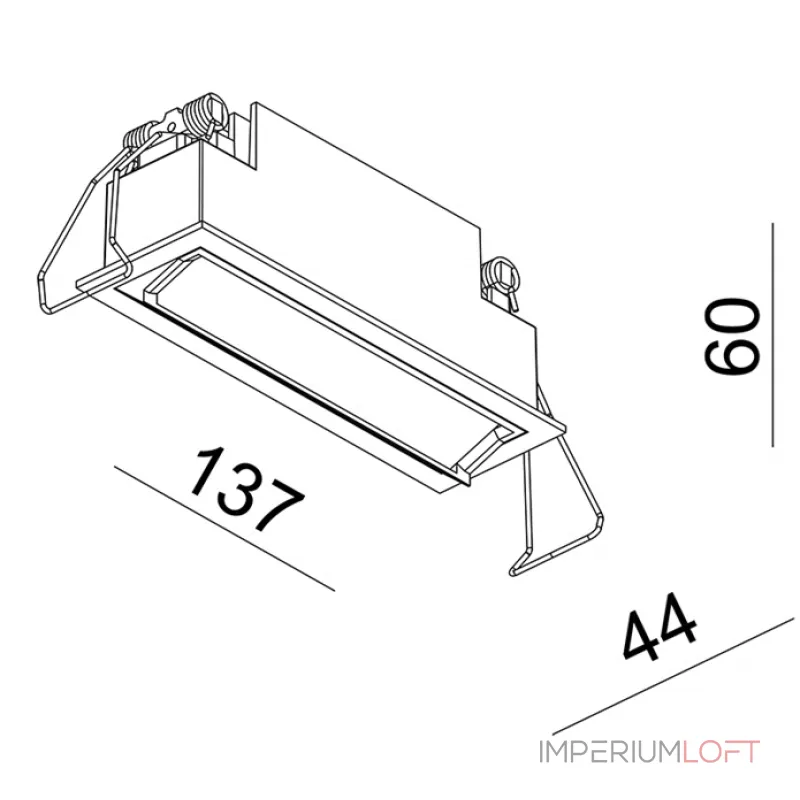 Встраиваемый светильник Deko-Light Ceti 5 563006 от ImperiumLoft
