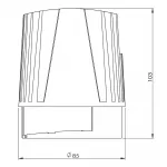 Встраиваемый светильник Deko-Light Modular System 565353 от ImperiumLoft