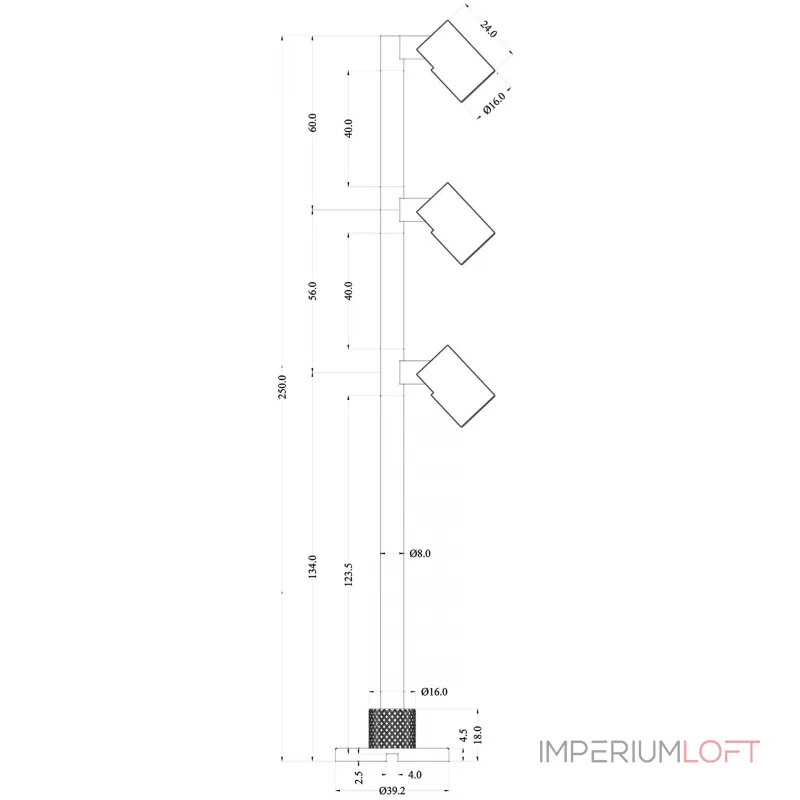 Торшер Deko-Light Herculis 688045 от ImperiumLoft