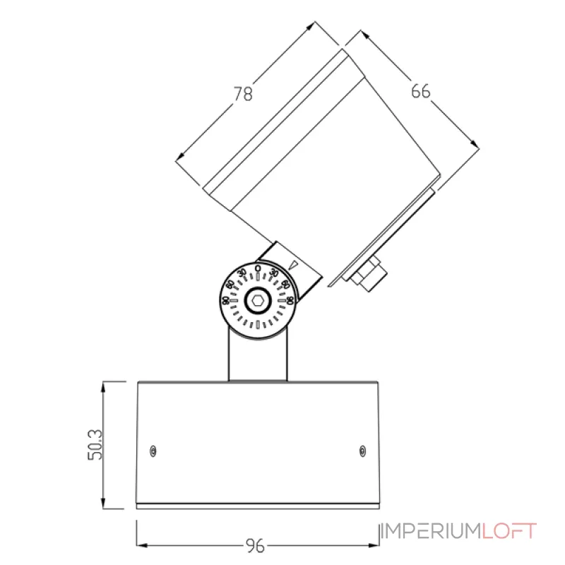 Уличный наземный светильник Deko-Light Colt 732127 от ImperiumLoft