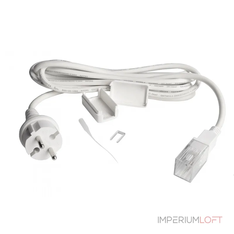 Кабель питания с вилкой Schuko для светодиодной ленты 230 В Deko-Light 930690 от ImperiumLoft