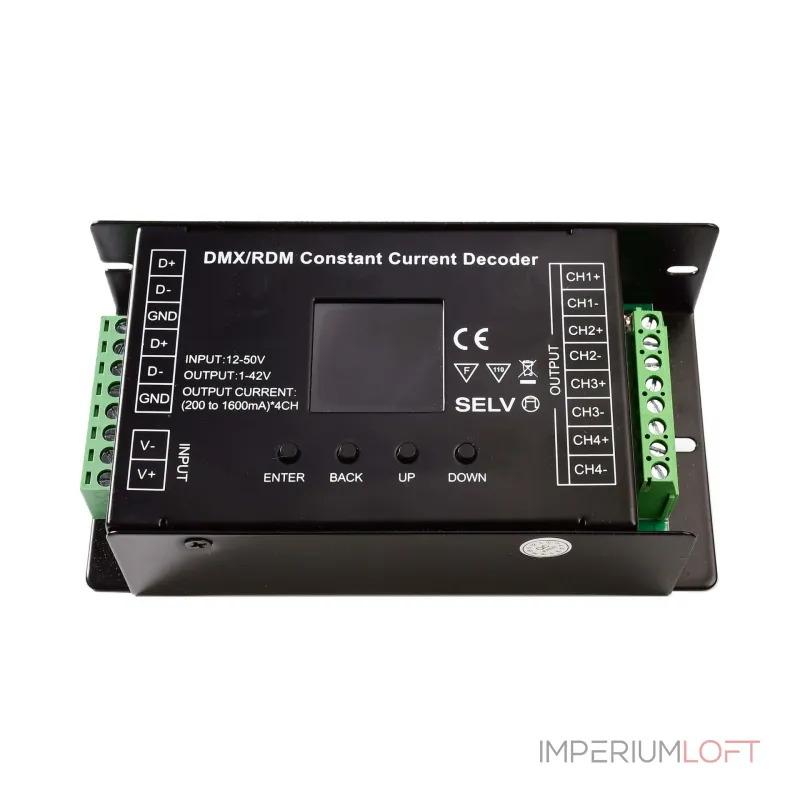 Контроллер DMX / RDM 4 CH CC Decoder Deko-Light 843054 от ImperiumLoft Контроллер DMX / RDM 4 CH CC Decoder Deko-Light 843054 от ImperiumLoft