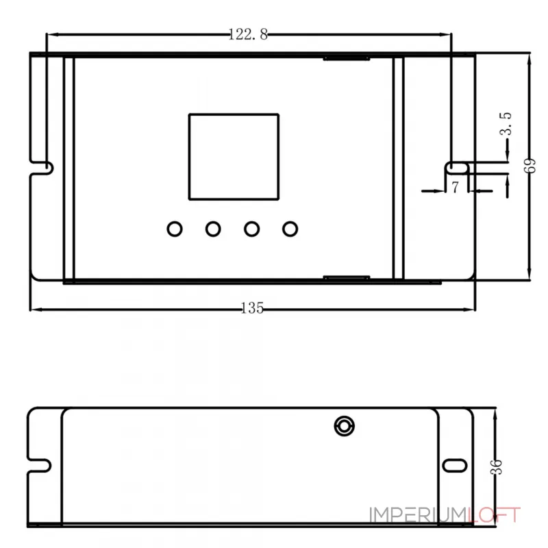 Контроллер DMX / RDM 4 CH CC Decoder Deko-Light 843054 от ImperiumLoft Контроллер DMX / RDM 4 CH CC Decoder Deko-Light 843054 от ImperiumLoft