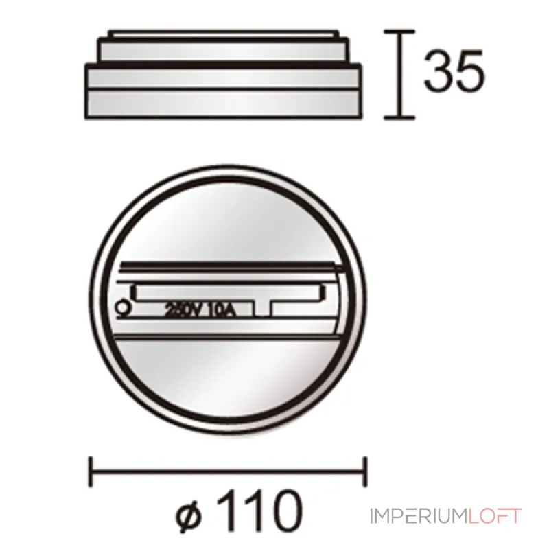 Кронштейн для 3-х фазной системы Deko-Light D Line 710045 от ImperiumLoft Кронштейн для 3-х фазной системы Deko-Light D Line 710045 от ImperiumLoft