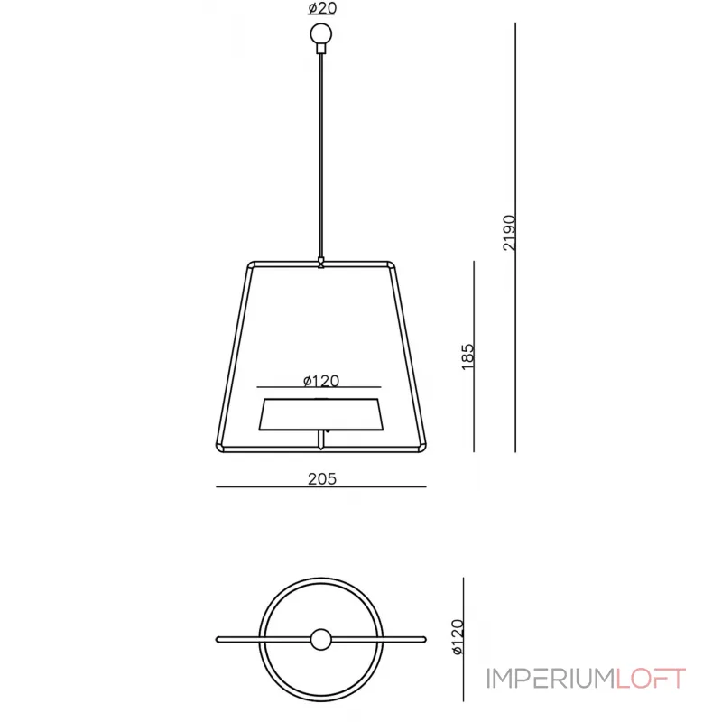 Подвеска под магнитный светильник Deko-Light Miram Ruby Red 930628 Подвеска под магнитный светильник Deko-Light Miram Ruby Red 930628