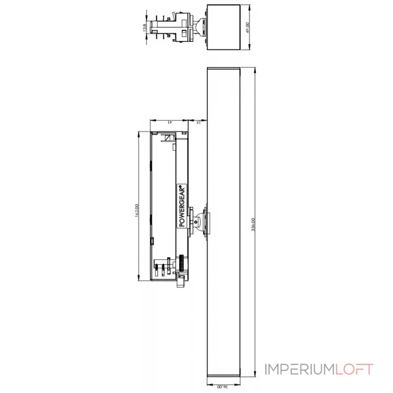 Трековый светильник 3-фазный Deko-Light Alnitak 707113 от ImperiumLoft