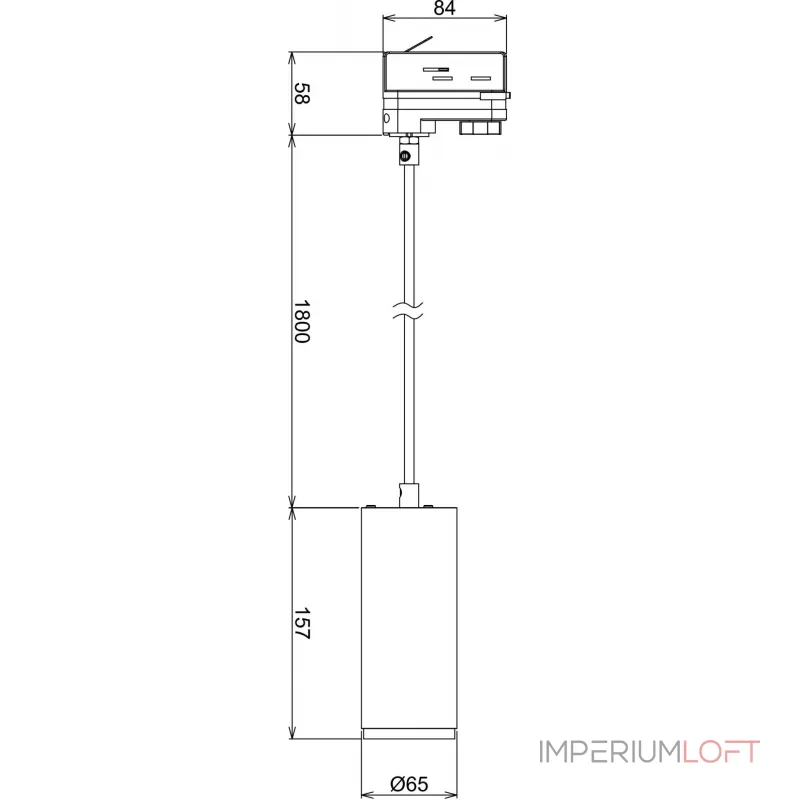 Трековый светильник 3-фазный Deko-Light Lucea 707125 от ImperiumLoft