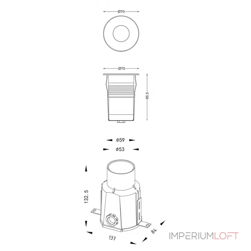 Встраиваемый светильник Deko-Light Square COB 730469 от ImperiumLoft Встраиваемый светильник Deko-Light Square COB 730469 от ImperiumLoft
