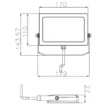 Прожектор Deko-Light Flood Sana 732149 от ImperiumLoft