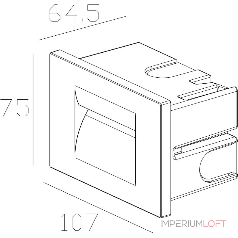 Встраиваемый светильник Deko-Light Yvette 763004 от ImperiumLoft Встраиваемый светильник Deko-Light Yvette 763004 от ImperiumLoft