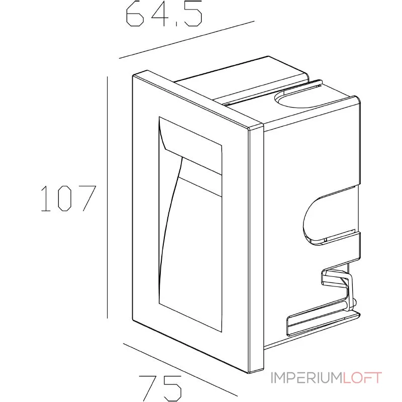 Встраиваемый светильник Deko-Light Yvette 763007 от ImperiumLoft Встраиваемый светильник Deko-Light Yvette 763007 от ImperiumLoft