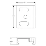 Кронштейн для 3-х фазной системы Deko-Light Line Ceiling 710065 от ImperiumLoft