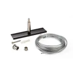 Гусеничная система 3 фазы 230 В трос D Line подвесной держатель Mini с подвесным тросом 5,0 м Deko-Light 710096 от ImperiumLoft