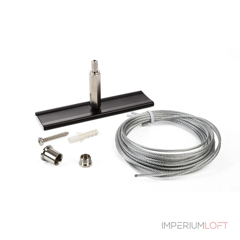 Гусеничная система 3 фазы 230 В трос D Line подвесной держатель Mini с подвесным тросом 5,0 м Deko-Light 710096 от ImperiumLoft Гусеничная система 3 фазы 230 В трос D Line подвесной держатель Mini с подвесным тросом 5,0 м Deko-Light 710096 от ImperiumLoft