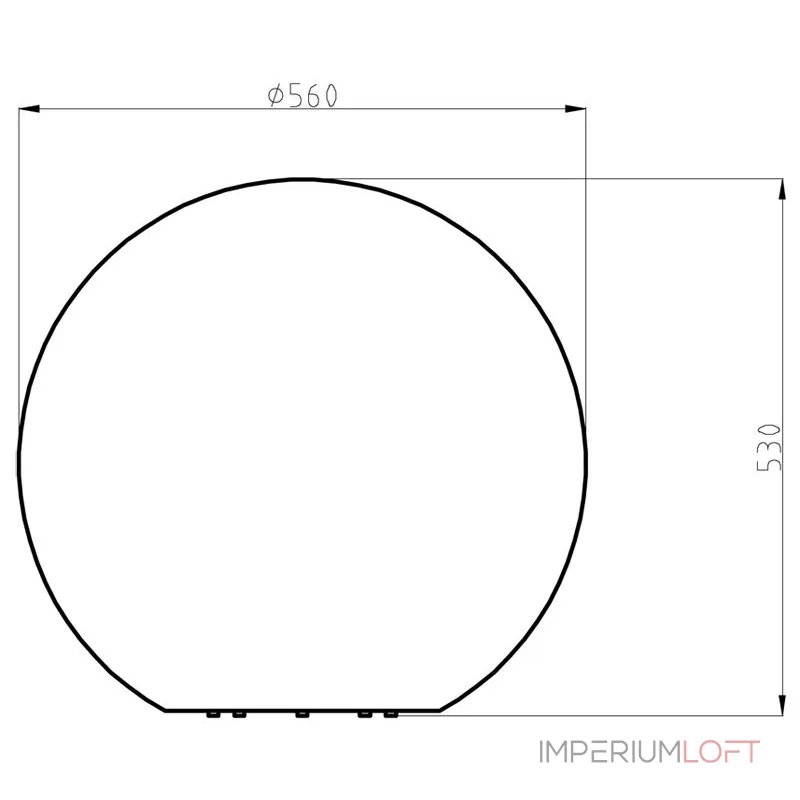 Уличный светильник Deko-Light Ball light 836931 от ImperiumLoft
