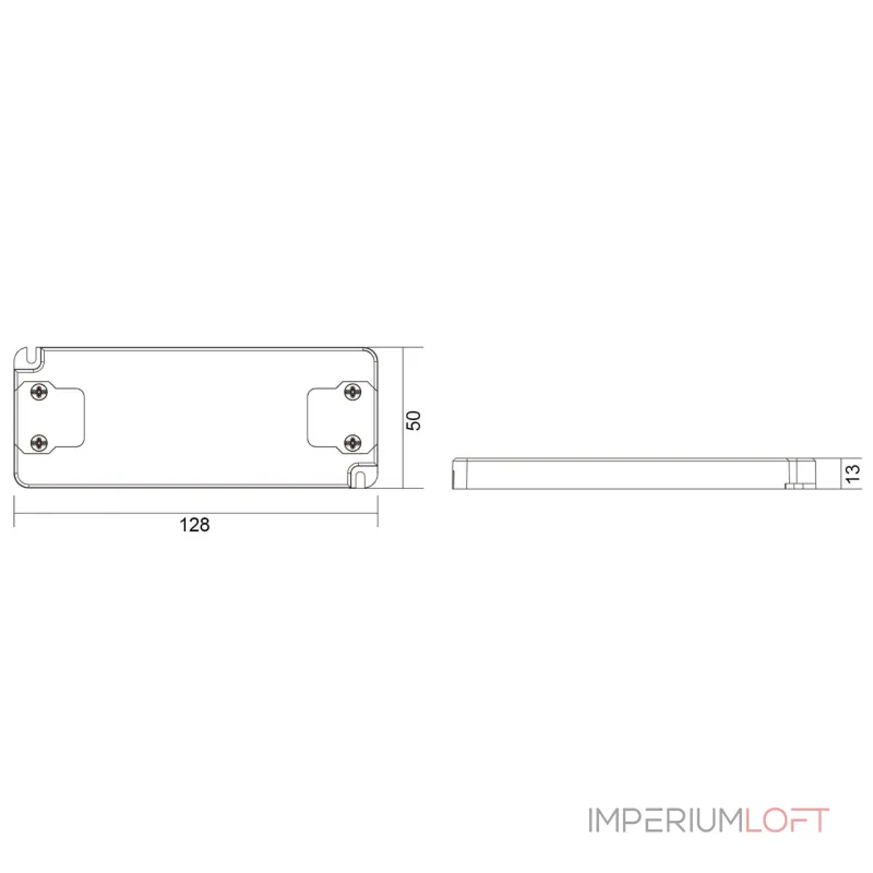 Блок питания для светодиодов FLAT, CV, UT12V/20W Deko-Light 862232 от ImperiumLoft