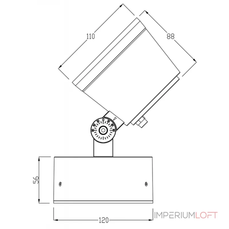 Газонный светильник Deko-Light Colt 732128 от ImperiumLoft