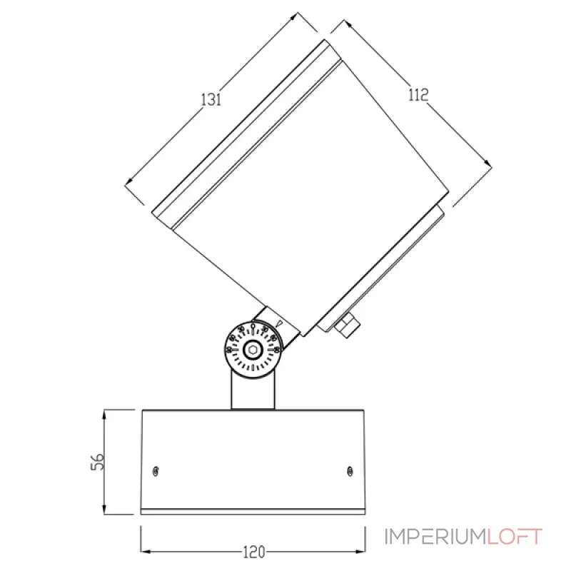 Газонный светильник Deko-Light Colt 732129 от ImperiumLoft