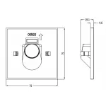 Подсветка для ступеней (корпус светильника) Deko-Light Alwaid 930493