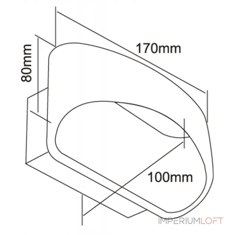Бра Deko-Light Acamar 341196 от ImperiumLoft