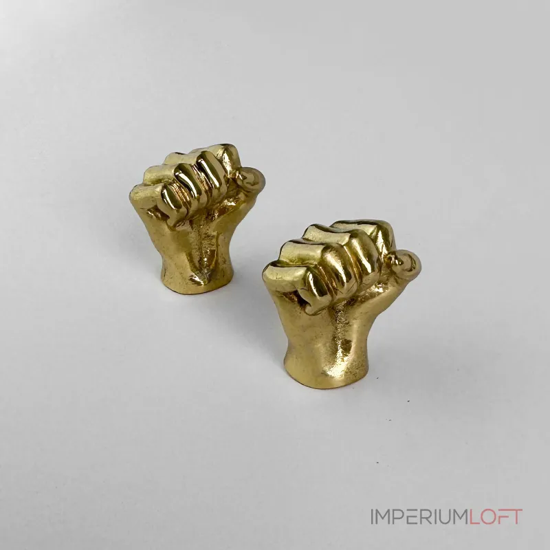 Ручка-кнопка Delight Collection MOS001 MOS004 brass от ImperiumLoft Ручка-кнопка Delight Collection MOS001 MOS004 brass от ImperiumLoft