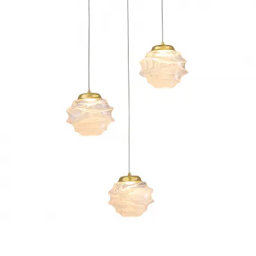 Подвесной светильник Delight Collection MD25030003-3A gold/clear Подвесной светильник Delight Collection MD25030003-3A gold/clear