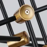 Люстра на штанге Delight Collection Bistro Globe 9389P/6 black/gold от ImperiumLoft