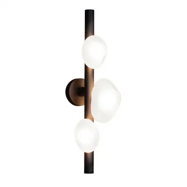 Настенный светильник Delight Collection 5055W/3 black/white