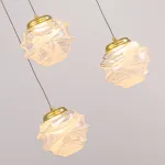 Подвесной светильник Delight Collection MD25030003-3A gold/clear