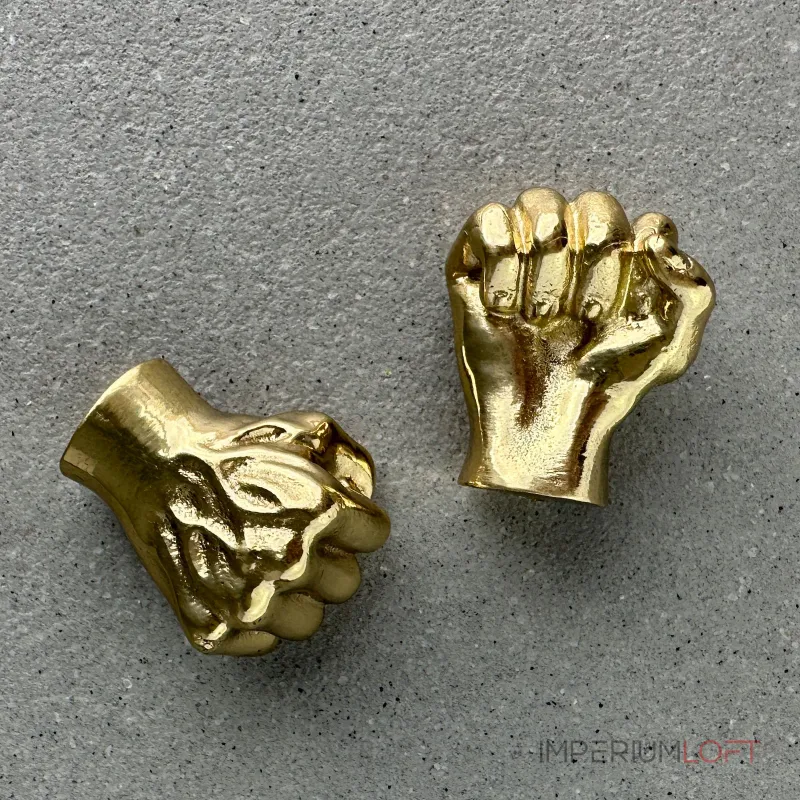 Ручка-кнопка Delight Collection MOS001 MOS004 brass от ImperiumLoft Ручка-кнопка Delight Collection MOS001 MOS004 brass от ImperiumLoft