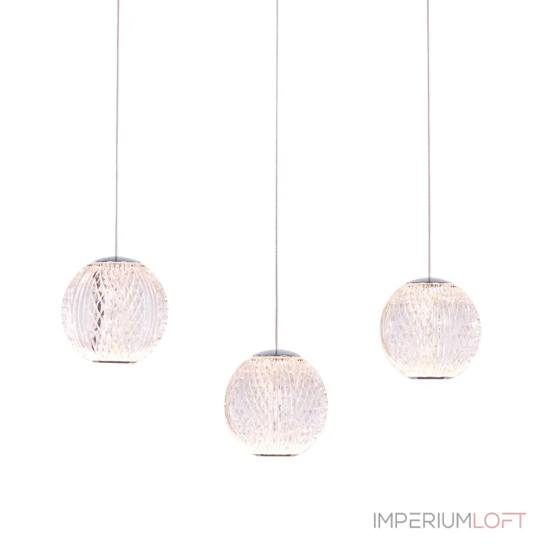 Подвесной светильник Delight Collection Elliot Diamante MD20001012-3B chrome Подвесной светильник Delight Collection Elliot Diamante MD20001012-3B chrome