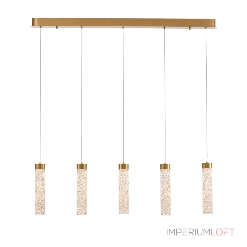 Подвесной светильник Delight Collection MD24030028-5B brass/clear Подвесной светильник Delight Collection MD24030028-5B brass/clear