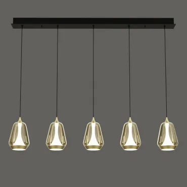 Подвесной светильник Delight Collection MD24001011 MD24001011-5B brass/champagne Подвесной светильник Delight Collection MD24001011 MD24001011-5B brass/champagne