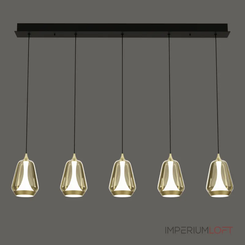 Подвесной светильник Delight Collection MD24001011 MD24001011-5B brass/champagne от ImperiumLoft Подвесной светильник Delight Collection MD24001011 MD24001011-5B brass/champagne от ImperiumLoft
