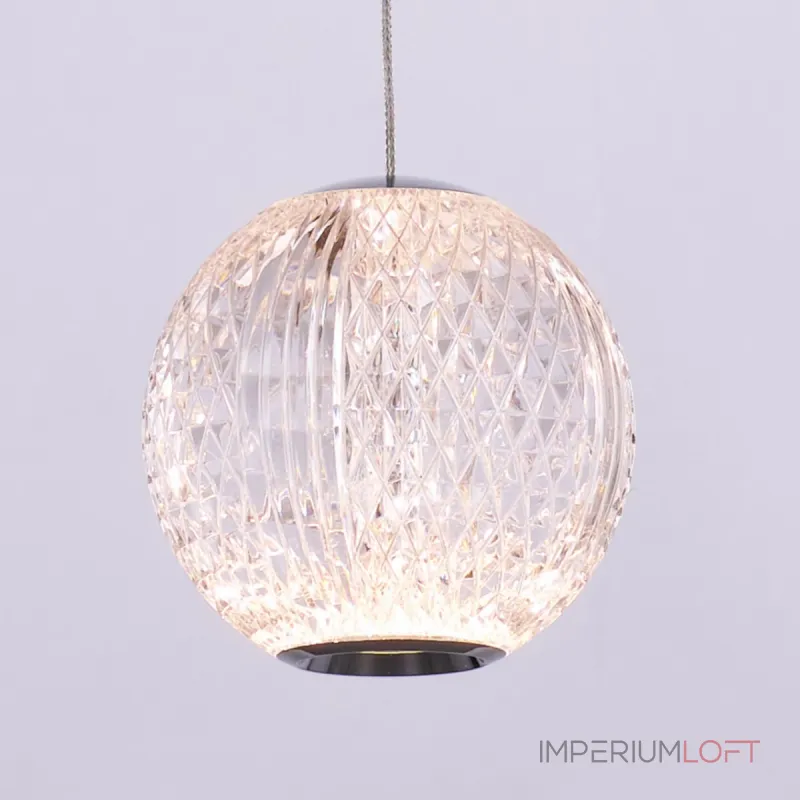 Подвесной светильник Delight Collection Elliot Diamante MD20001012-3B chrome Подвесной светильник Delight Collection Elliot Diamante MD20001012-3B chrome