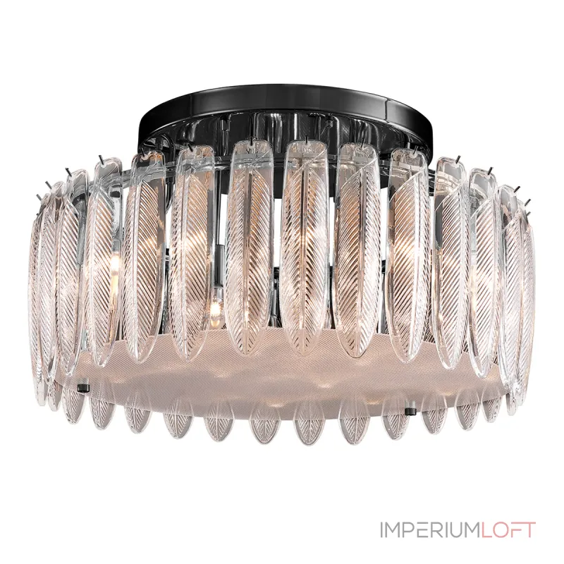 Потолочный светильник Delight Collection Piuma MX22027002-D85 matt black от ImperiumLoft